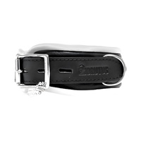 Шиянка Leather Collar Black/White Brutus