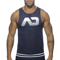 Майка без рукавів Mesh Ad Tank Top Navy M Addicted