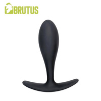 Анальний пробка All Day Long Silicone Butt Plug Black L Brutus