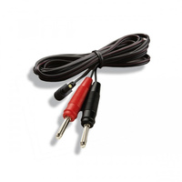 Перехідник з круглої вилки на вилку 4мм Adaptor Roundplug To 4 Mm Banana Plug Mystim