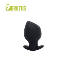 Силіконовий тунель Chalice Silicone Tunnel Plug Black M Brutus