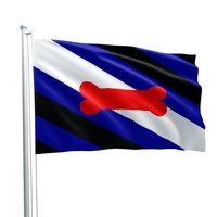 Puppy Play Pride Фетиш Прапор 90 x 150 см