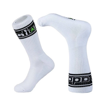 Шкарпетки Addiction Sporty white socks with black trim