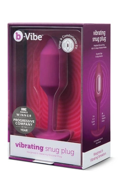 Анальний пробка Vibrating Snug Plug 2 Rose b-Vibe