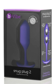 Анальний пробка Snug Plug 2 Purple b-Vibe