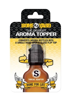 Кришка на маленький полішер Boneyard Skwert Aroma Topper Thread Adapter Small