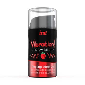 Гель-стимулятор Vibration! Strawberry 15 Ml intt