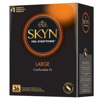 Нелатексні Презервативи У Великому Розмірі Skyn Large 36 Unimil